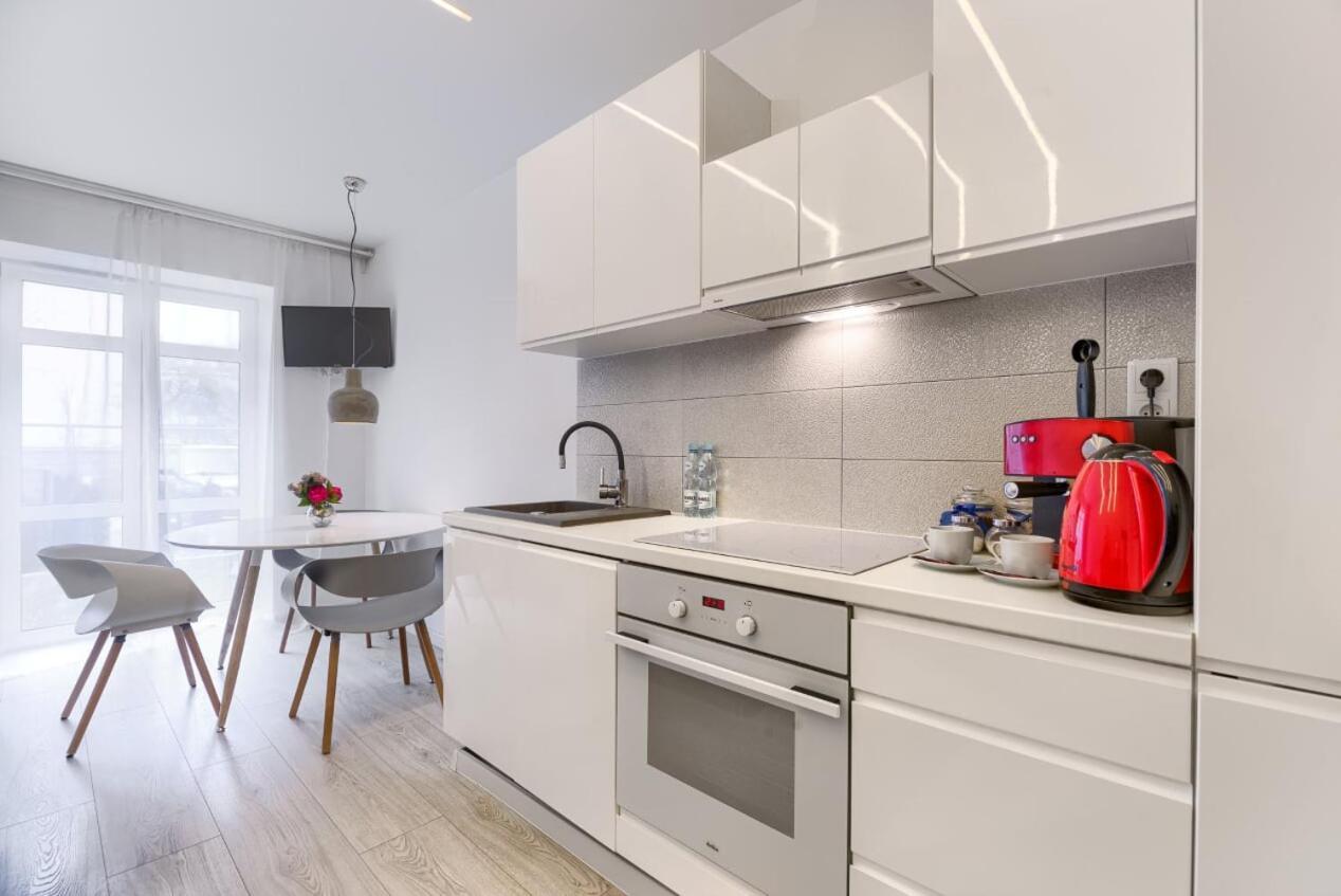 Apartament 200 Apartamenty No.1 Ogrod, Parking W Centrum Szczecin Buitenkant foto